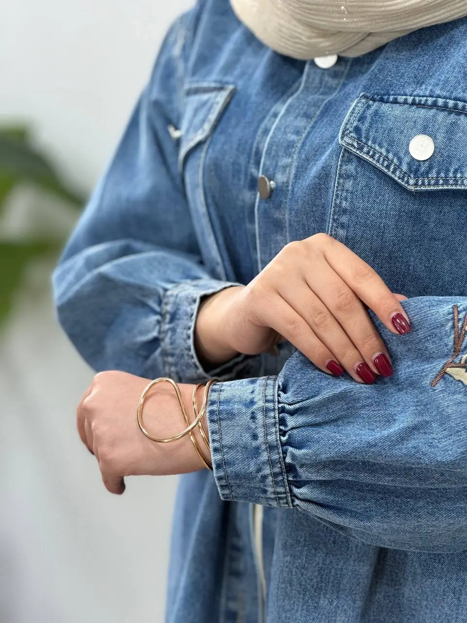 کت جین گلدوزی آیسو نادیا